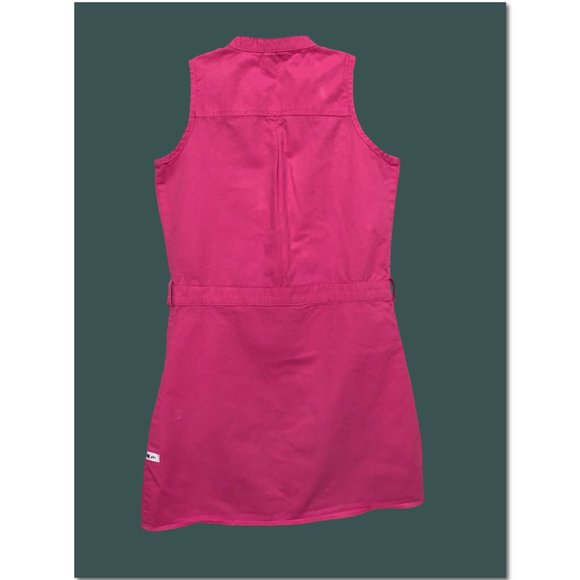 Moose Girl, Pink Dress, Button-up, Age 8-10, Youth - Picture 2 of 6